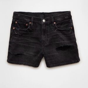 American Eagle Outfitters Black Denim Shorts, Strigid